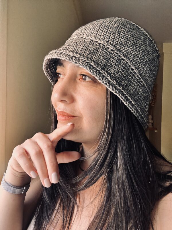 Patrón de Crochet Gorro Piluso ESPAÑOL (PDF con indicaciones, gráficos y videos)